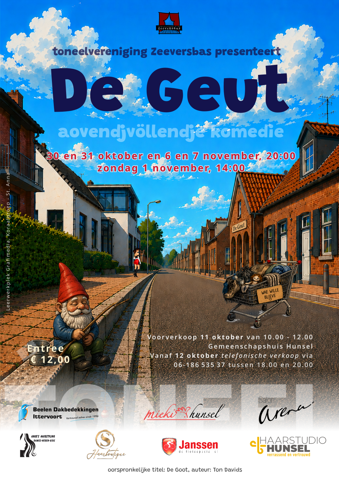 Poster van de voorstelling De Geut